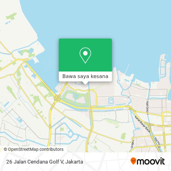 Peta 26 Jalan Cendana Golf V