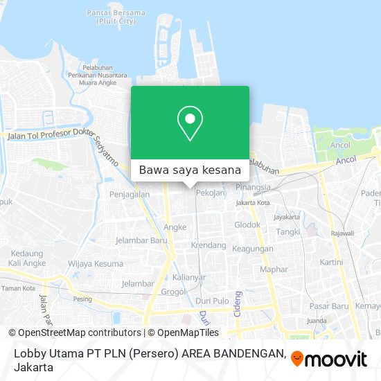 Peta Lobby Utama PT PLN (Persero) AREA BANDENGAN