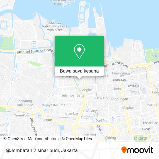 Peta @Jembatan 2 sinar budi
