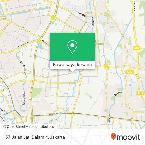 Peta 57 Jalan Jati Dalam 4