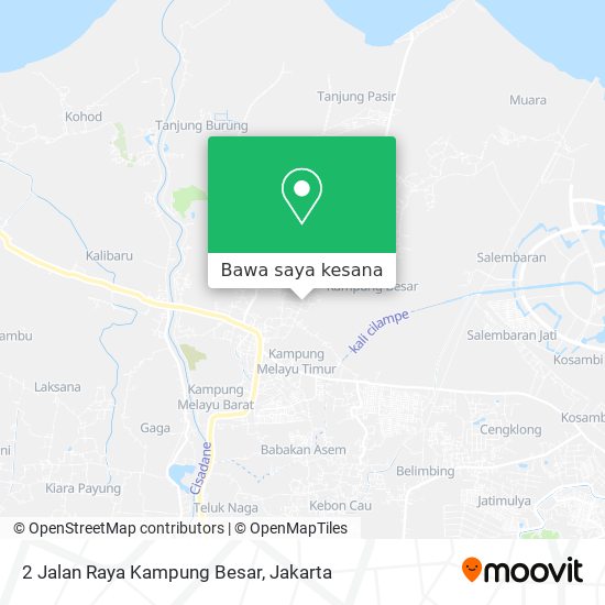 Peta 2 Jalan Raya Kampung Besar