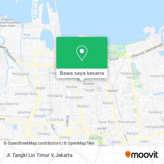 Peta Jl. Tangki Lio Timur V