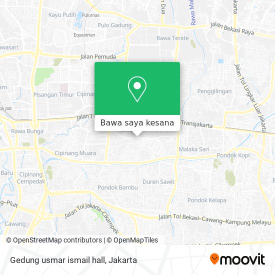 Peta Gedung usmar ismail hall