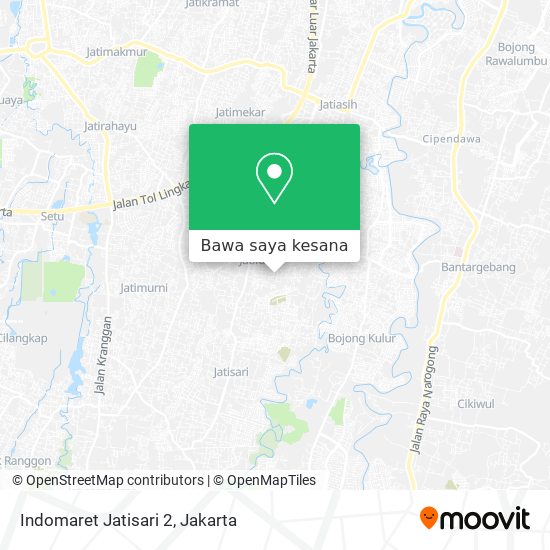 Peta Indomaret Jatisari 2