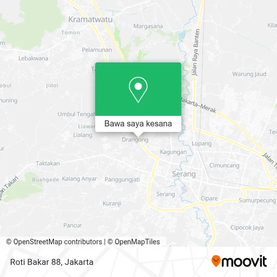 Peta Roti Bakar 88