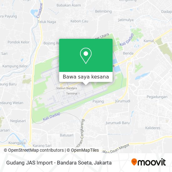 Peta Gudang JAS Import - Bandara Soeta