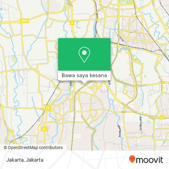 Peta Jakarta