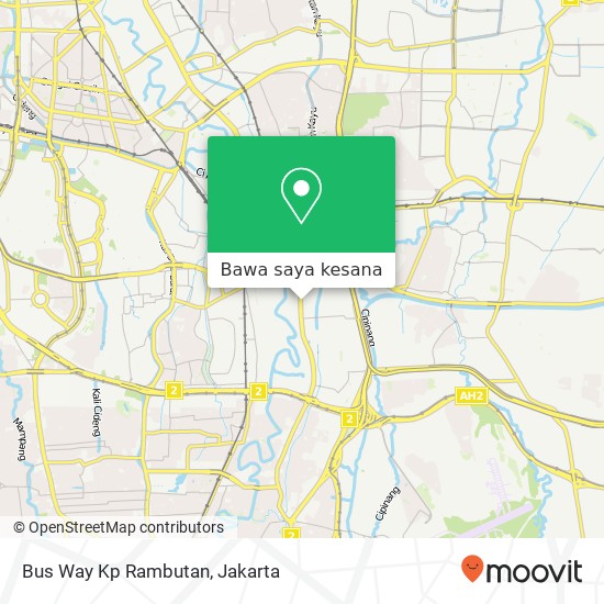 Peta Bus Way Kp Rambutan