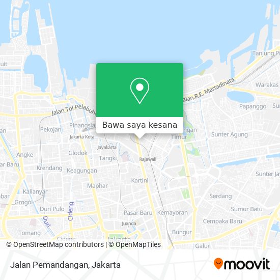 Peta Jalan Pemandangan