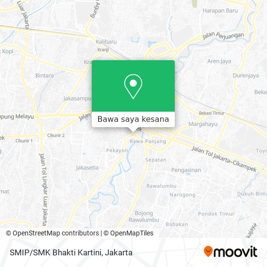 Peta SMIP/SMK Bhakti Kartini