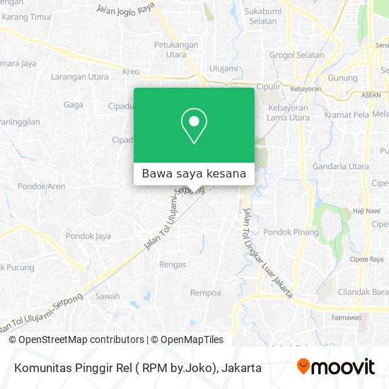 Peta Komunitas Pinggir Rel ( RPM by.Joko)