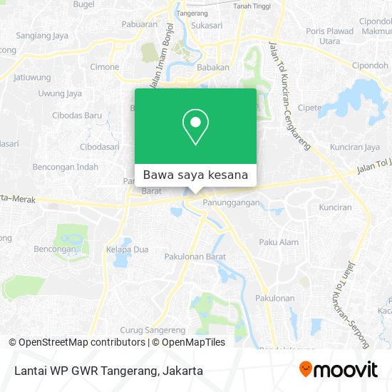 Peta Lantai WP GWR Tangerang