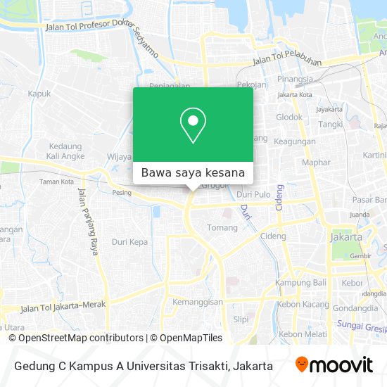 Peta Gedung C Kampus A Universitas Trisakti