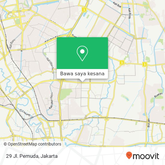 Peta 29 Jl. Pemuda