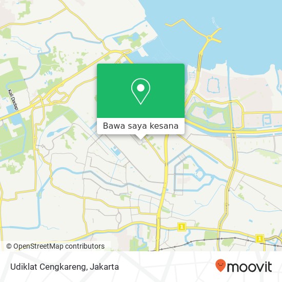 Peta Udiklat Cengkareng