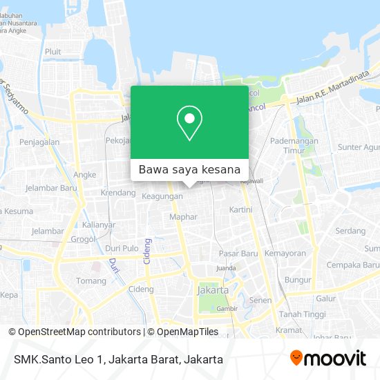 Peta SMK.Santo Leo 1, Jakarta Barat