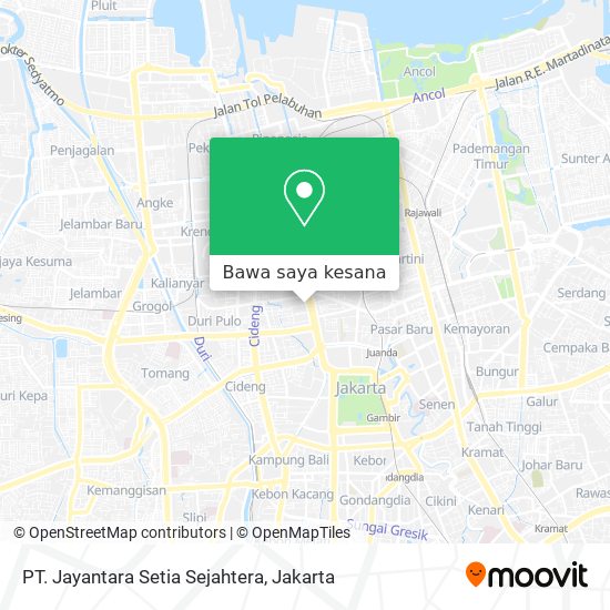 Peta PT. Jayantara Setia Sejahtera