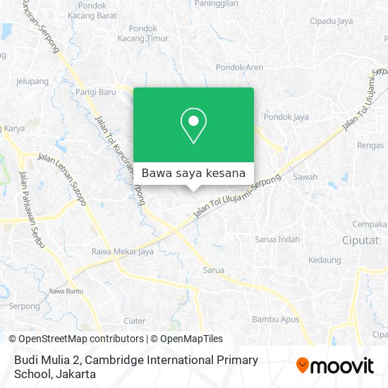 Peta Budi Mulia 2, Cambridge International Primary School