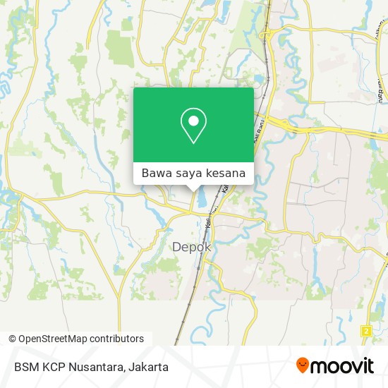 Peta BSM KCP Nusantara