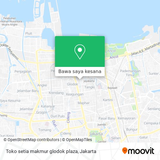 Peta Toko setia makmur glodok plaza