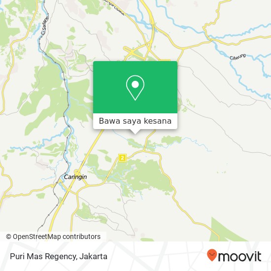 Peta Puri Mas Regency