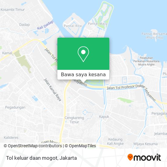 Peta Tol keluar daan mogot