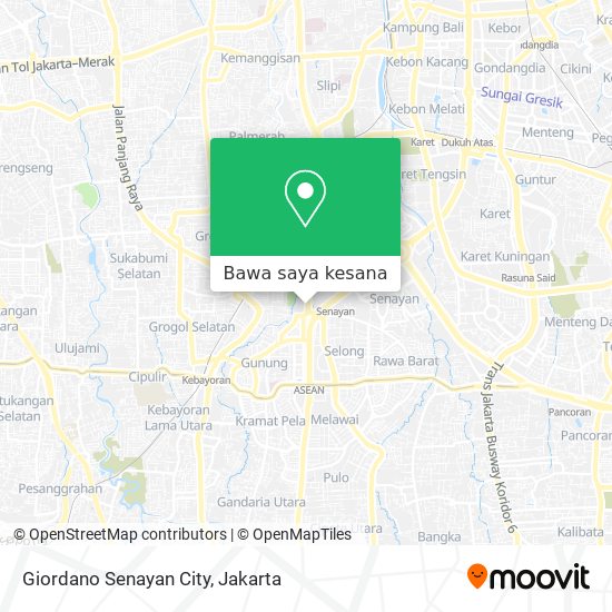 Peta Giordano Senayan City