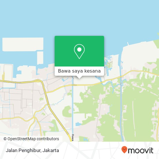 Peta Jalan Penghibur