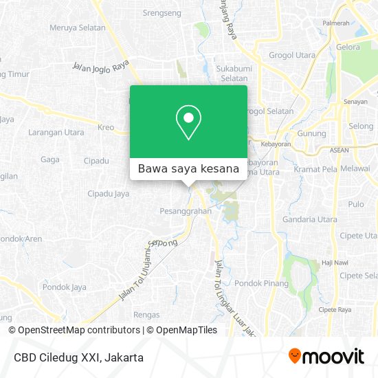 Peta CBD Ciledug XXI