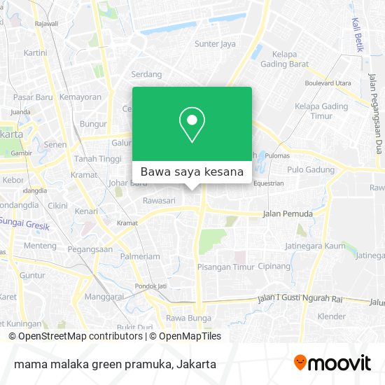 Peta mama malaka green pramuka