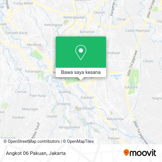 Peta Angkot 06 Pakuan