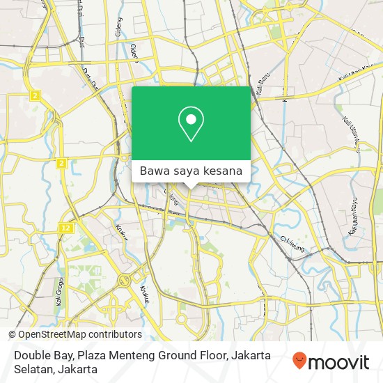 Peta Double Bay, Plaza Menteng Ground Floor, Jakarta Selatan