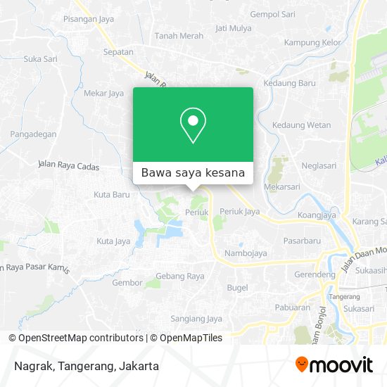 Peta Nagrak, Tangerang