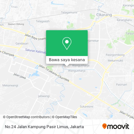 Peta No.24 Jalan Kampung Pasir Limus