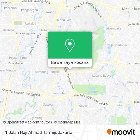 Peta 1 Jalan Haji Ahmad Tarmiji