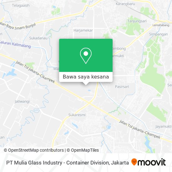 Peta PT Mulia Glass Industry - Container Division