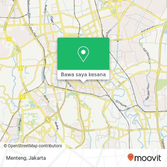 Peta Menteng