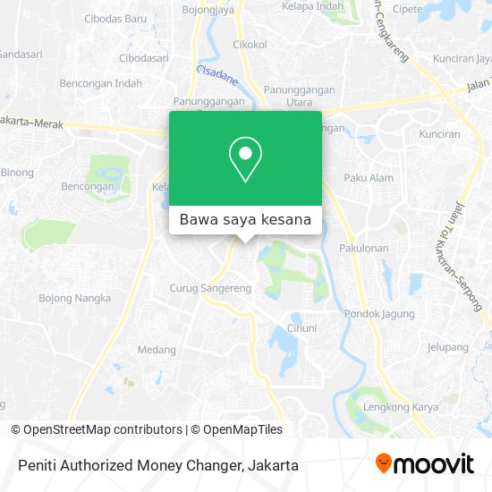 Peta Peniti Authorized Money Changer