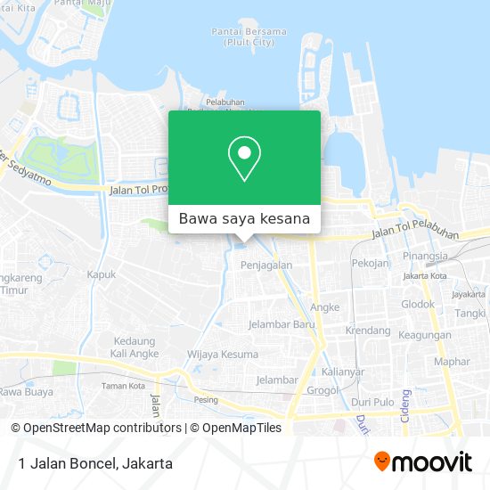 Peta 1 Jalan Boncel