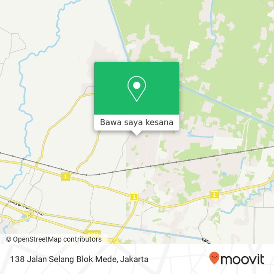 Peta 138 Jalan Selang Blok Mede