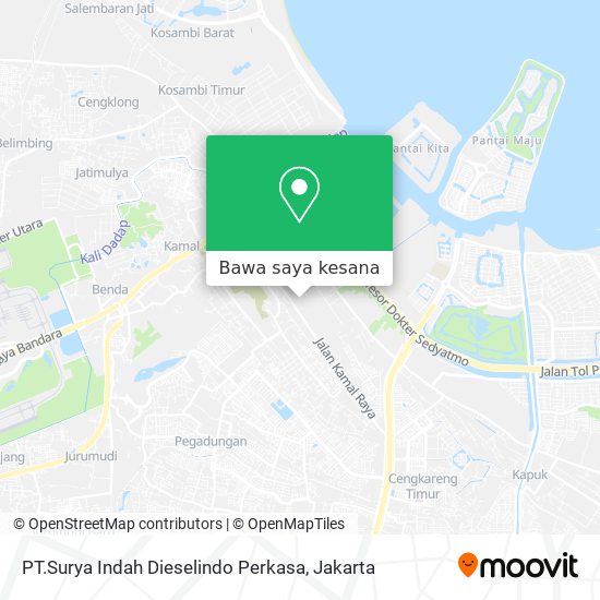 Peta PT.Surya Indah Dieselindo Perkasa