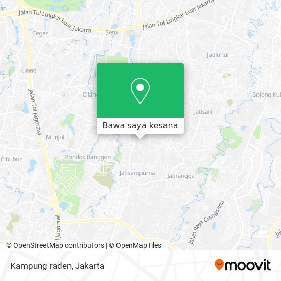 Peta Kampung raden