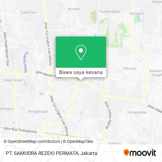 Peta PT. SAMUDRA REZEKI PERMATA