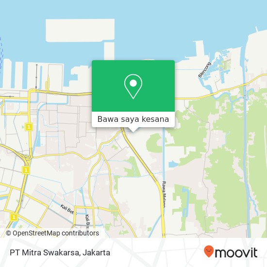 Peta PT Mitra Swakarsa