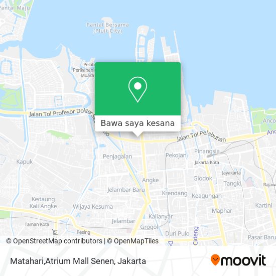 Peta Matahari,Atrium Mall Senen