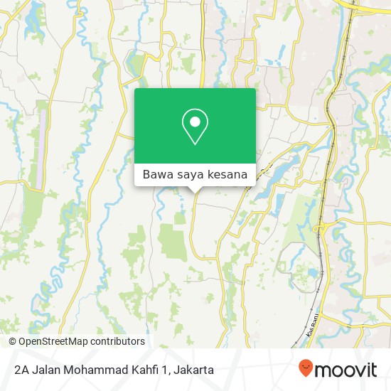 Peta 2A Jalan Mohammad Kahfi 1