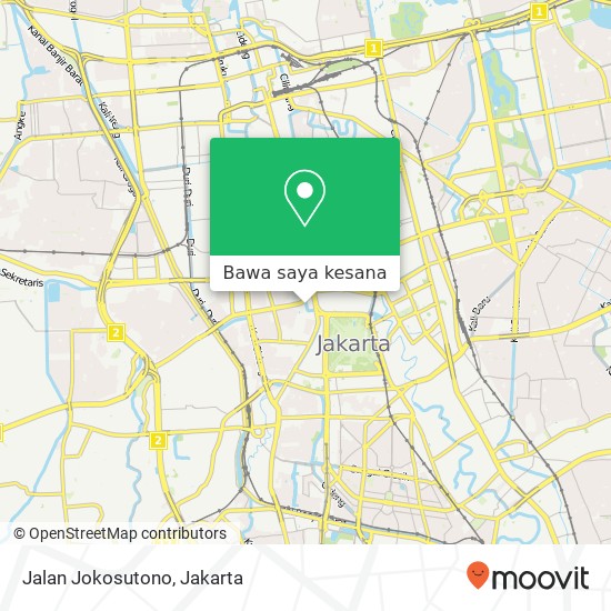 Peta Jalan Jokosutono