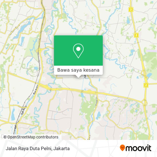 Peta Jalan Raya Duta Pelni