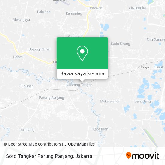 Peta Soto Tangkar Parung Panjang