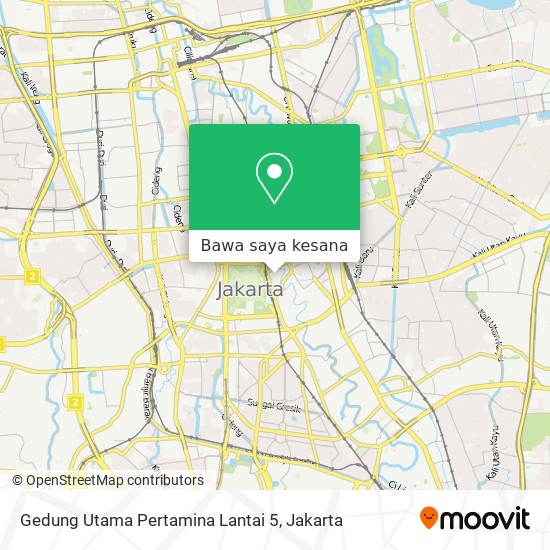 Peta Gedung Utama Pertamina Lantai 5